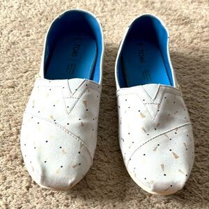 Toms alpargatas - exclamation marks- light grey - Sz 8.5